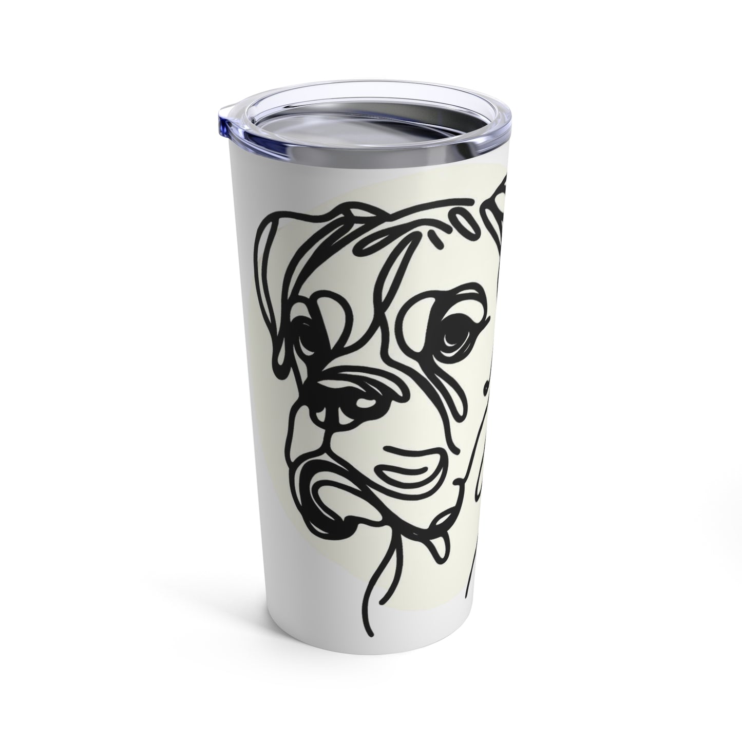 Paws & Reflect: Boxer 20oz Stainless Steel Tumbler