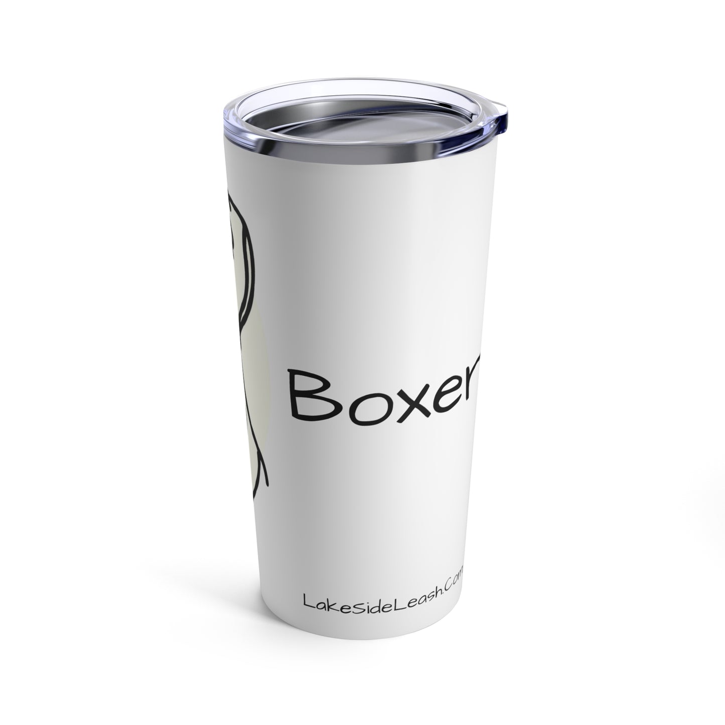 Paws & Reflect: Boxer 20oz Stainless Steel Tumbler