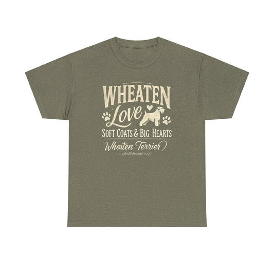 T-Shirt - Wheaten Love - Soft Coats and Big Hearts - Wheaten Terriers