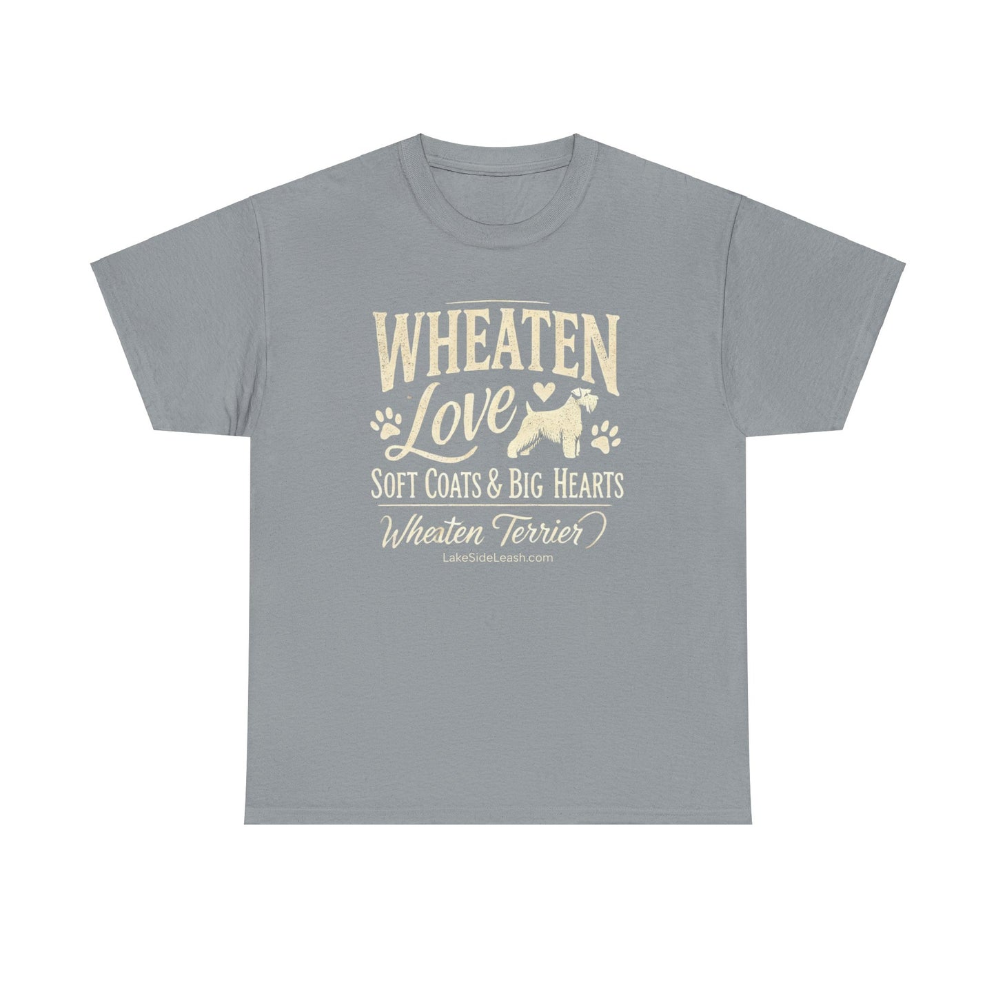 T-Shirt - Wheaten Love - Soft Coats and Big Hearts - Wheaten Terriers