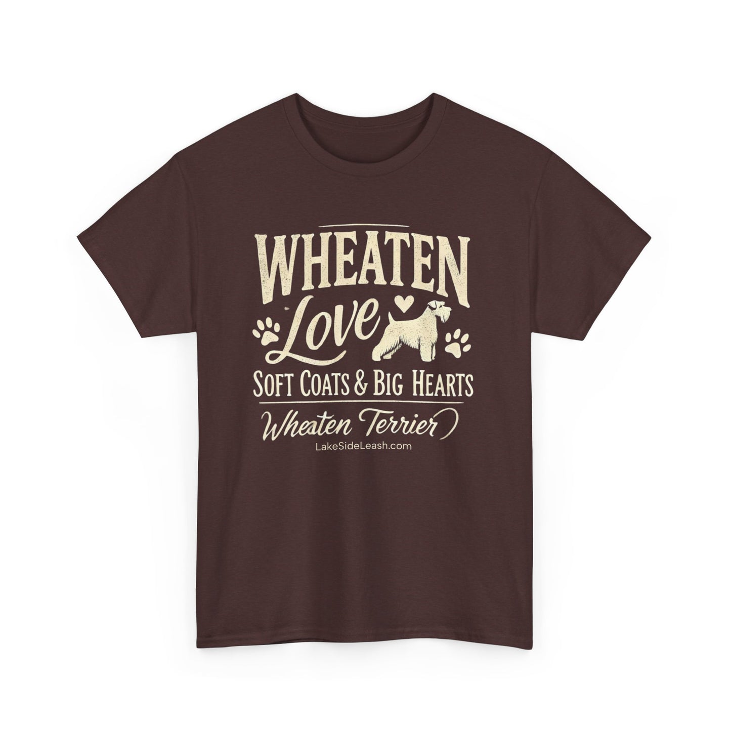 T-Shirt - Wheaten Love - Soft Coats and Big Hearts - Wheaten Terriers