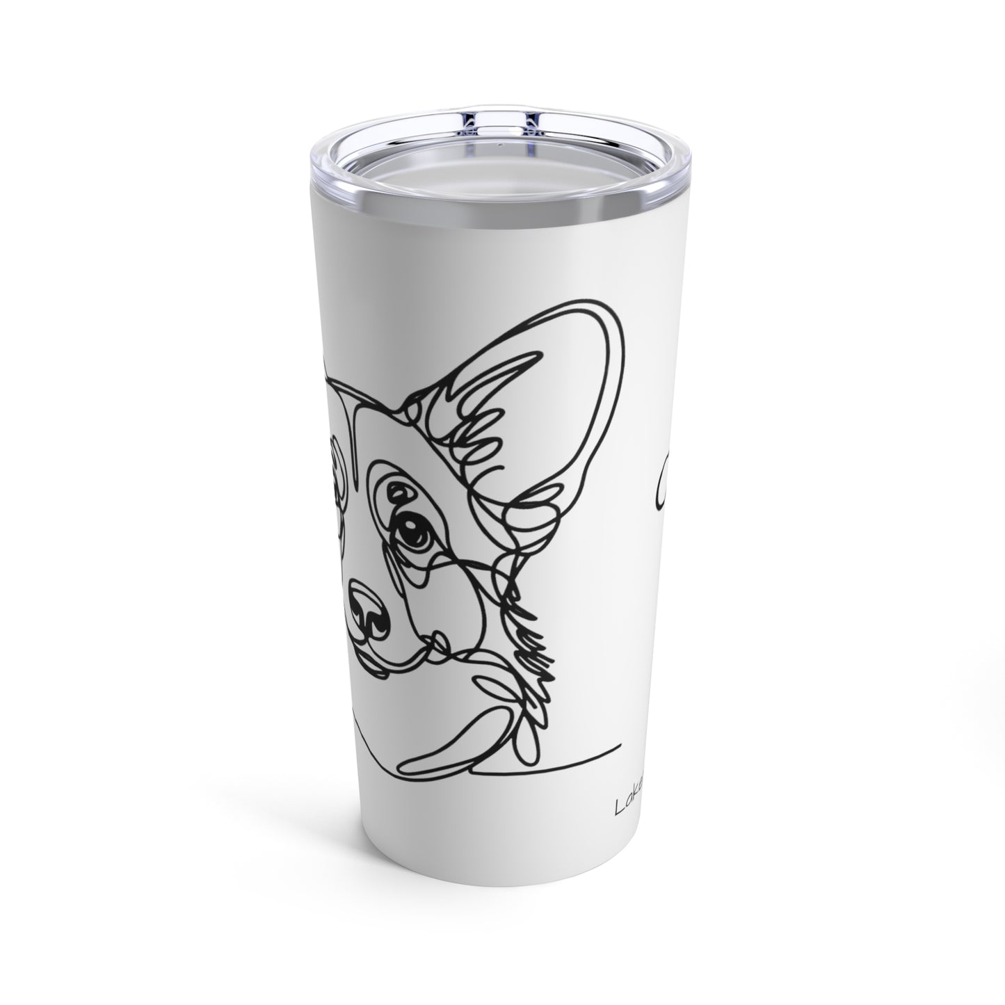 Paws & Reflect: Corgi 20oz Stainless Steel Tumbler