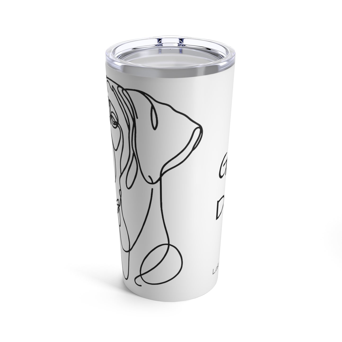 Paws & Reflect: Great Dane 20oz Stainless Steel Tumbler