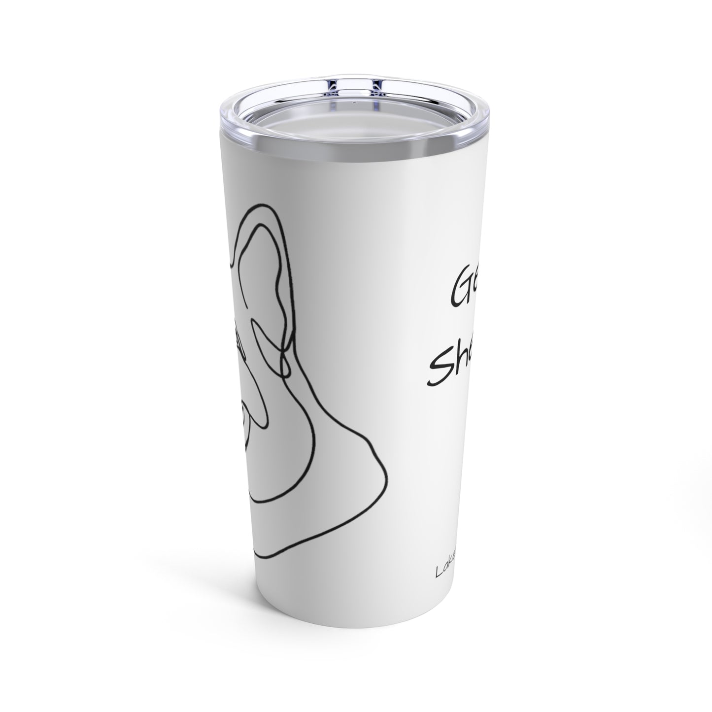 Paws & Reflect: German Shepherd 20oz Stainless Steel Tumbler