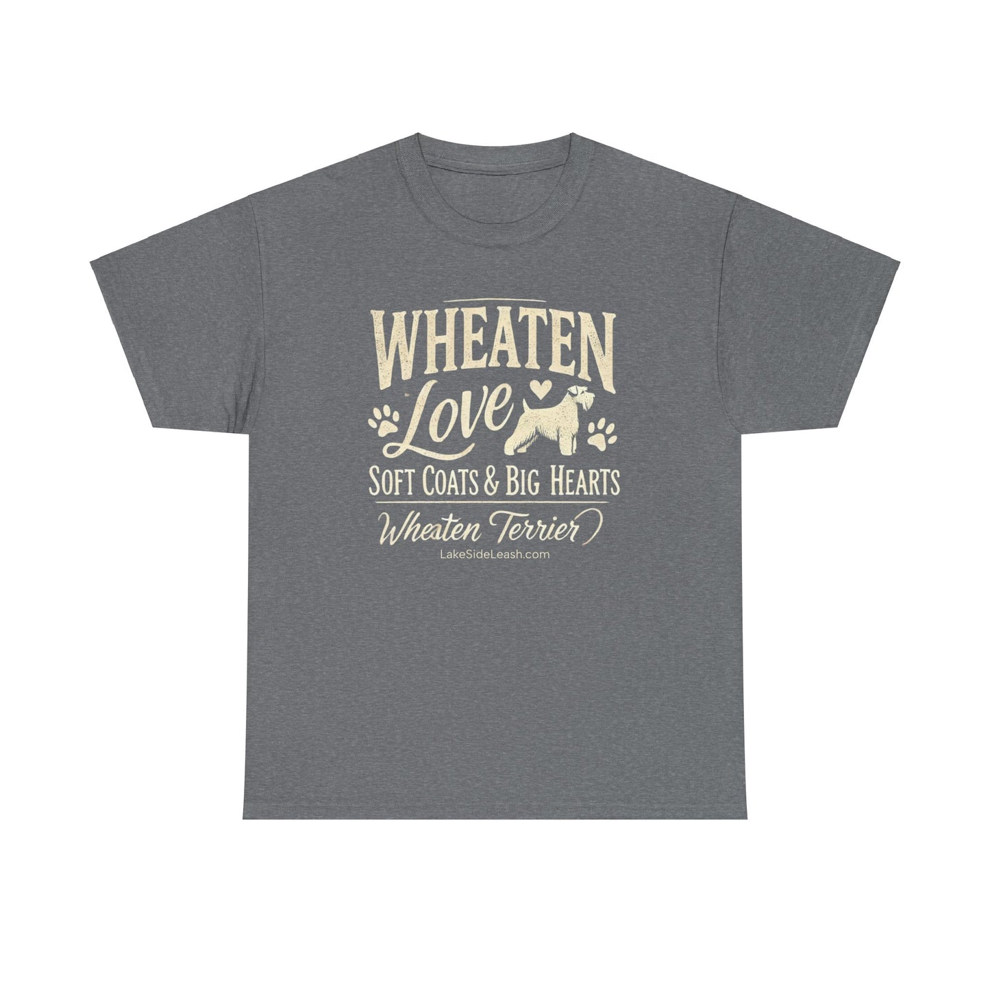 T-Shirt - Wheaten Love - Soft Coats and Big Hearts - Wheaten Terriers