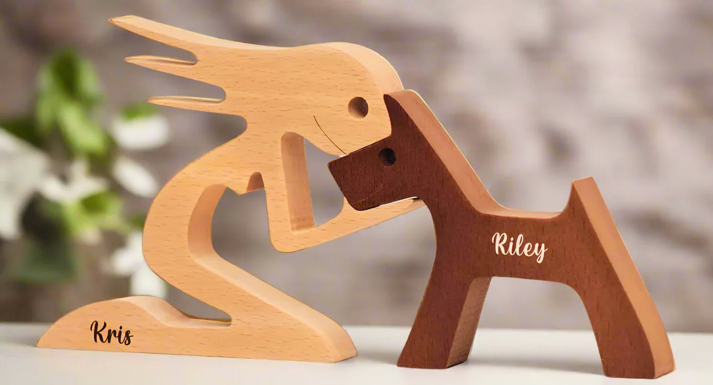 Custom Wooden Pet Carving Blocks – A Personalized Keepsake for Pet Lovers!