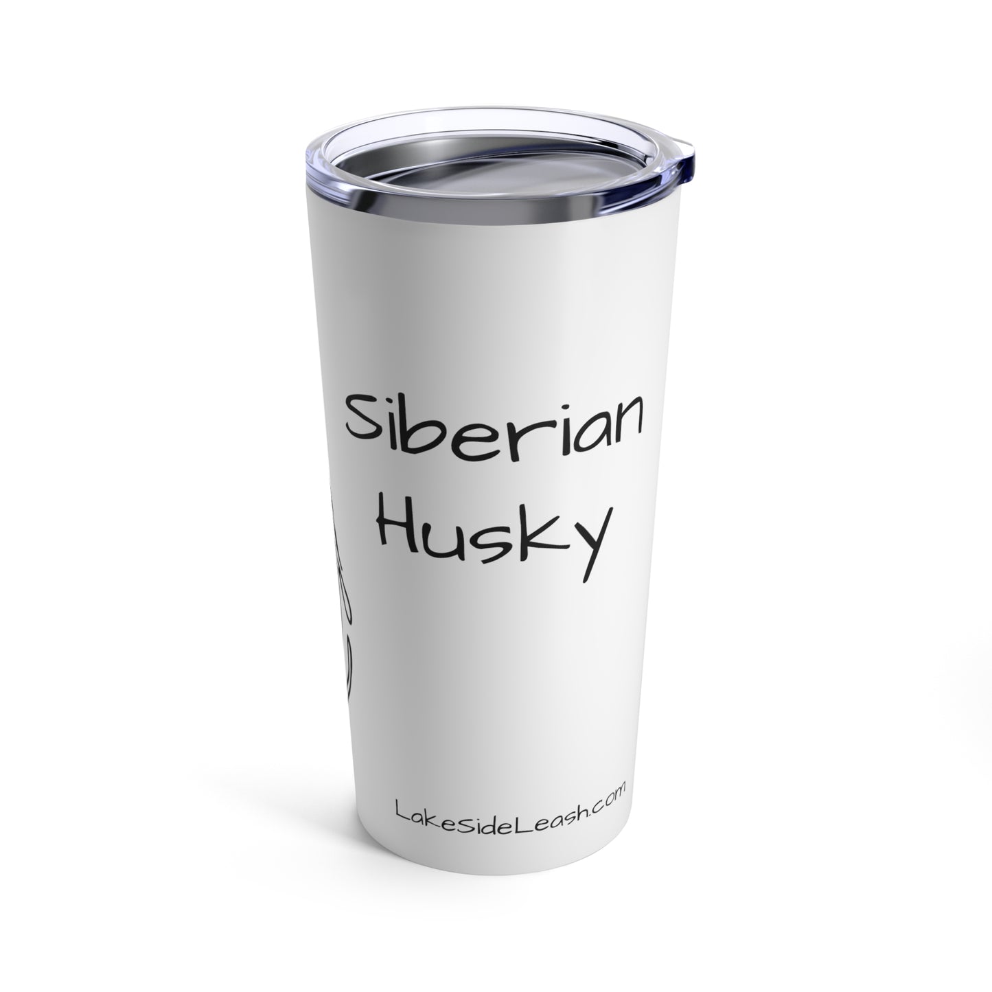 Paws & Reflect: Siberian Husky 20oz Stainless Steel Tumbler