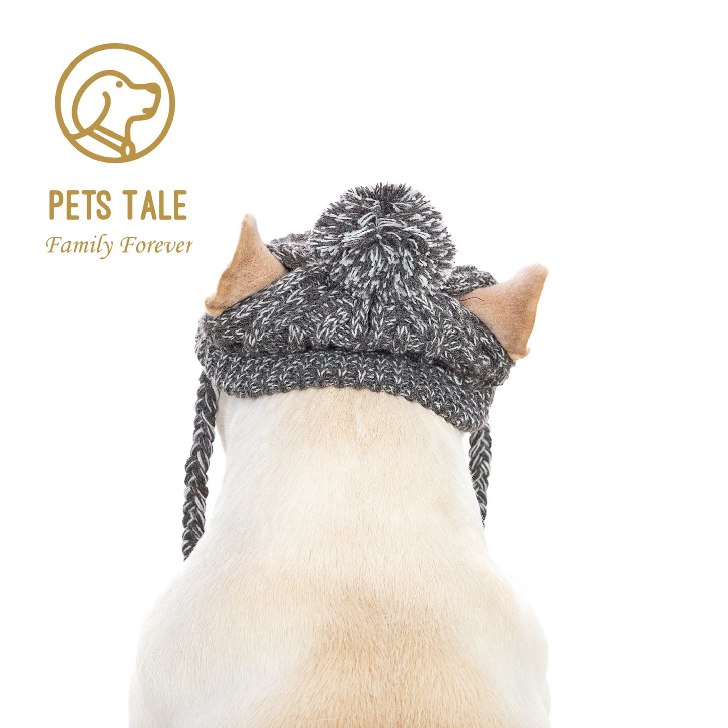 Winter Soft Dog Hat - Warm and Windproof Knitted Hat for Pets