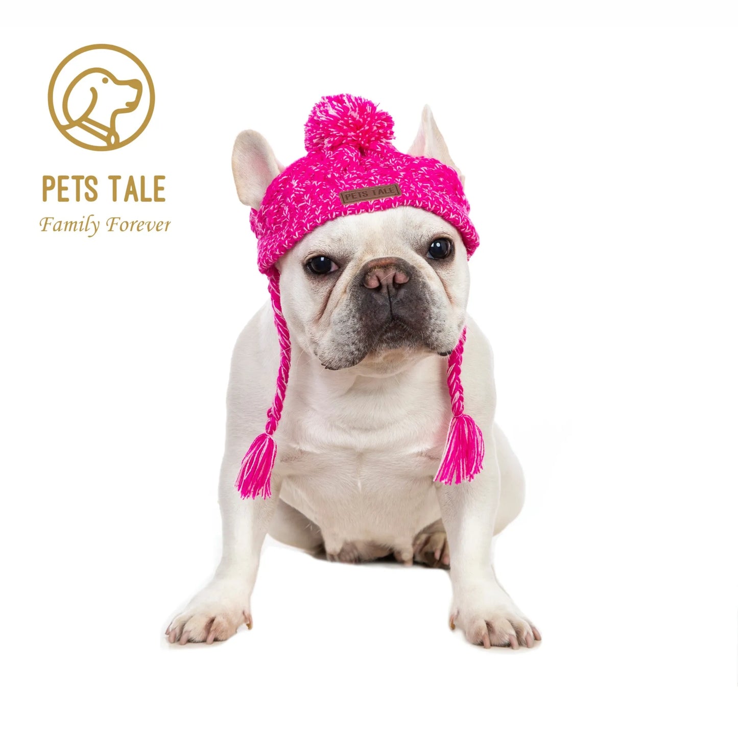 Winter Soft Dog Hat - Warm and Windproof Knitted Hat for Pets