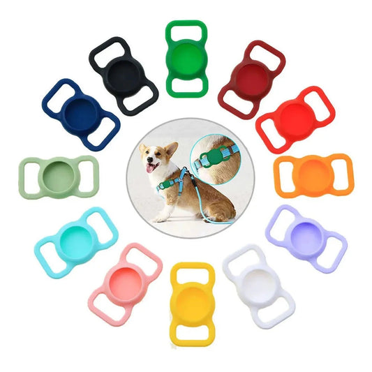 Silicone Protective Case for Apple AirTags - Pet Collar GPS Locator