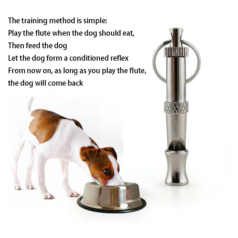 Dog Whistle to Stop Barking - Adjustable Training Whistle