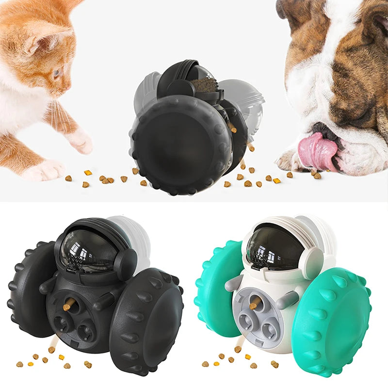 Interactive Dog Food Dispenser and IQ Training Toy