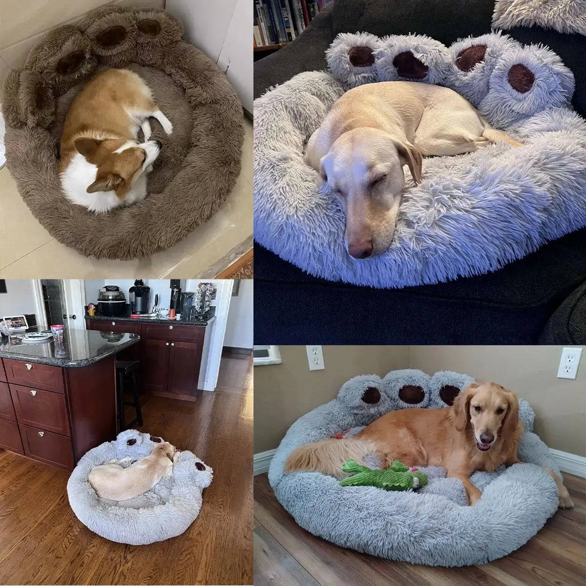 Dog Sofa Comfy Paw Bed