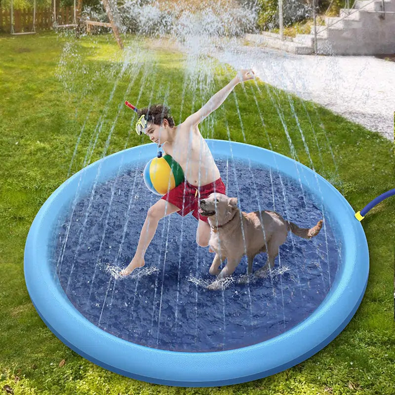 Summer Sprinkler Pad for Pooch